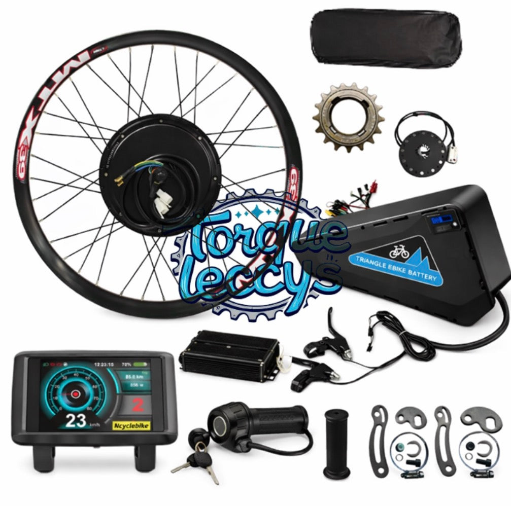Torque Leccys 72v 20ah 3000w ebike kit (with battery🔋)