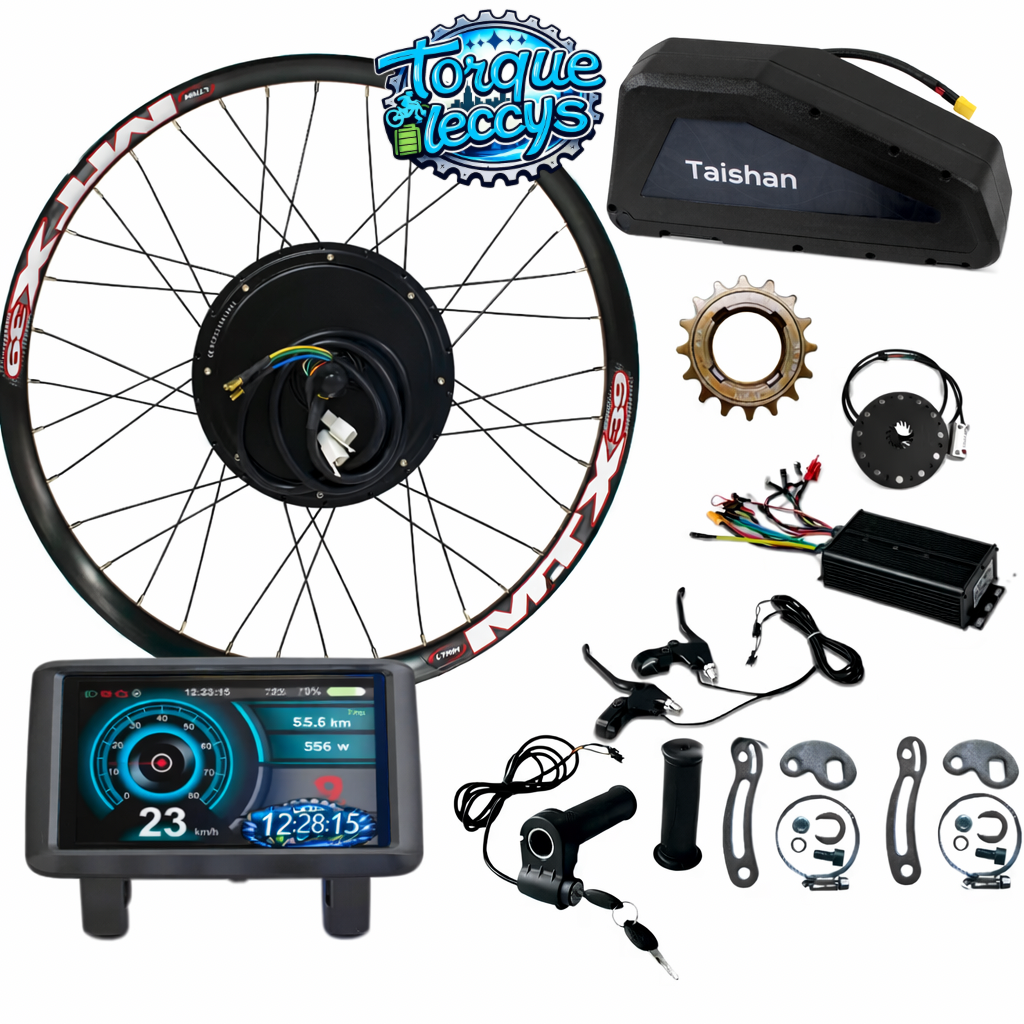 Torqueleccys 72v 20ah 3000w ebike kit (with battery🔋)