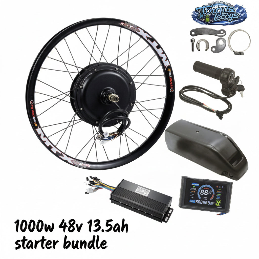 Torqueleccys 48v 13.5ah 1000w ebike kit (with battery🔋)